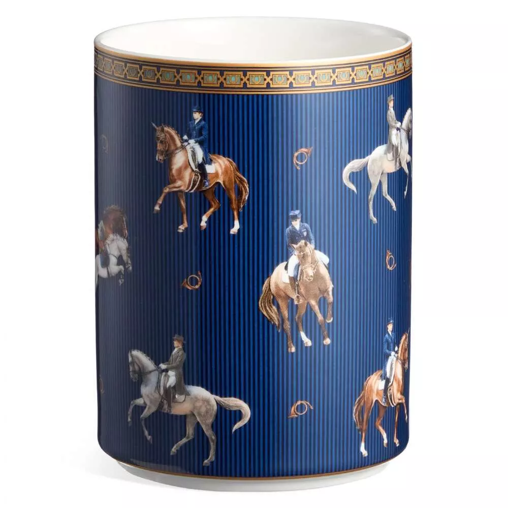 Кружка большая Horse Club синяя