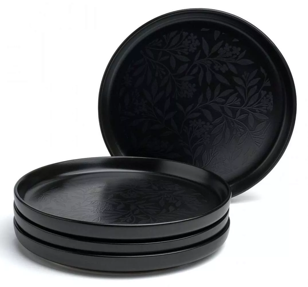Набор из 4-х тарелок закусочных Choice Black