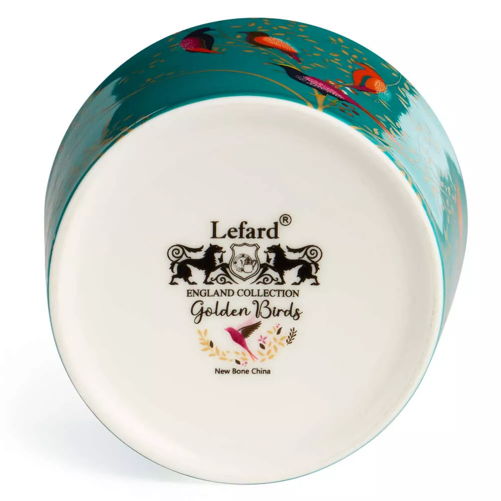 Сахарница Golden Birds изумруд