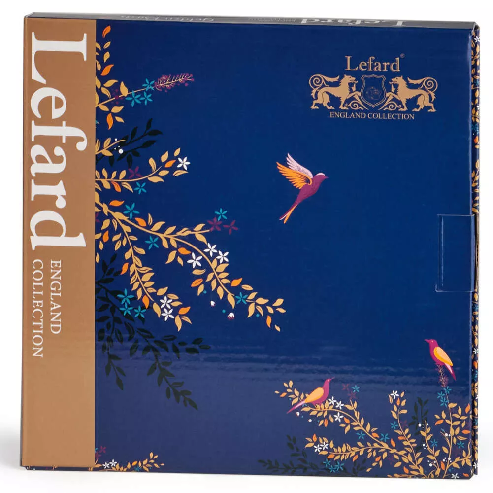 Тарелка закусочная Golden Birds коричневая