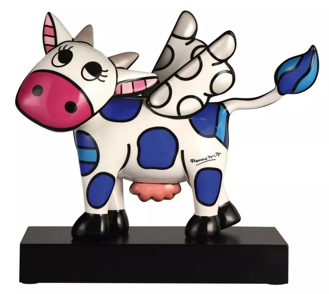 Статуэтка коллекционная Летающая корова (Romero Britto)