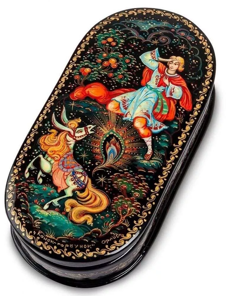 Шкатулка Конек горбунок (Орлова)