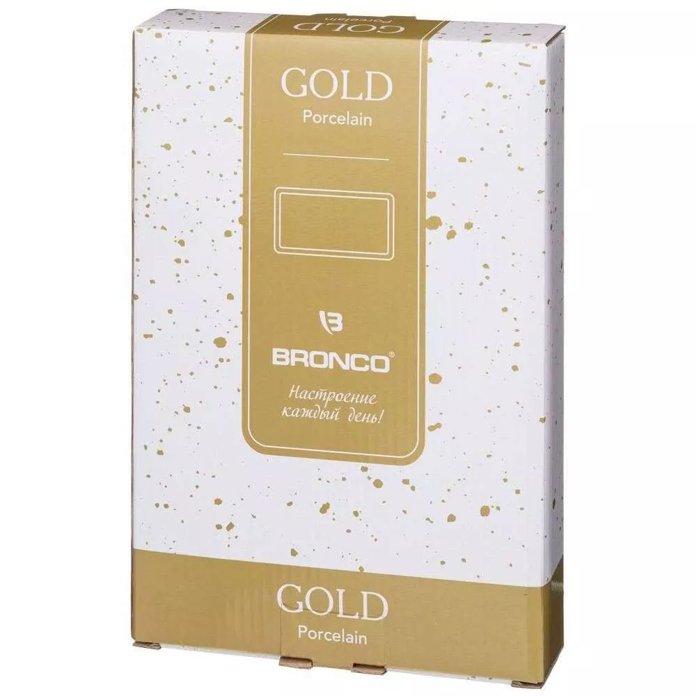 Блюдо прямоугольное Bronco Gold