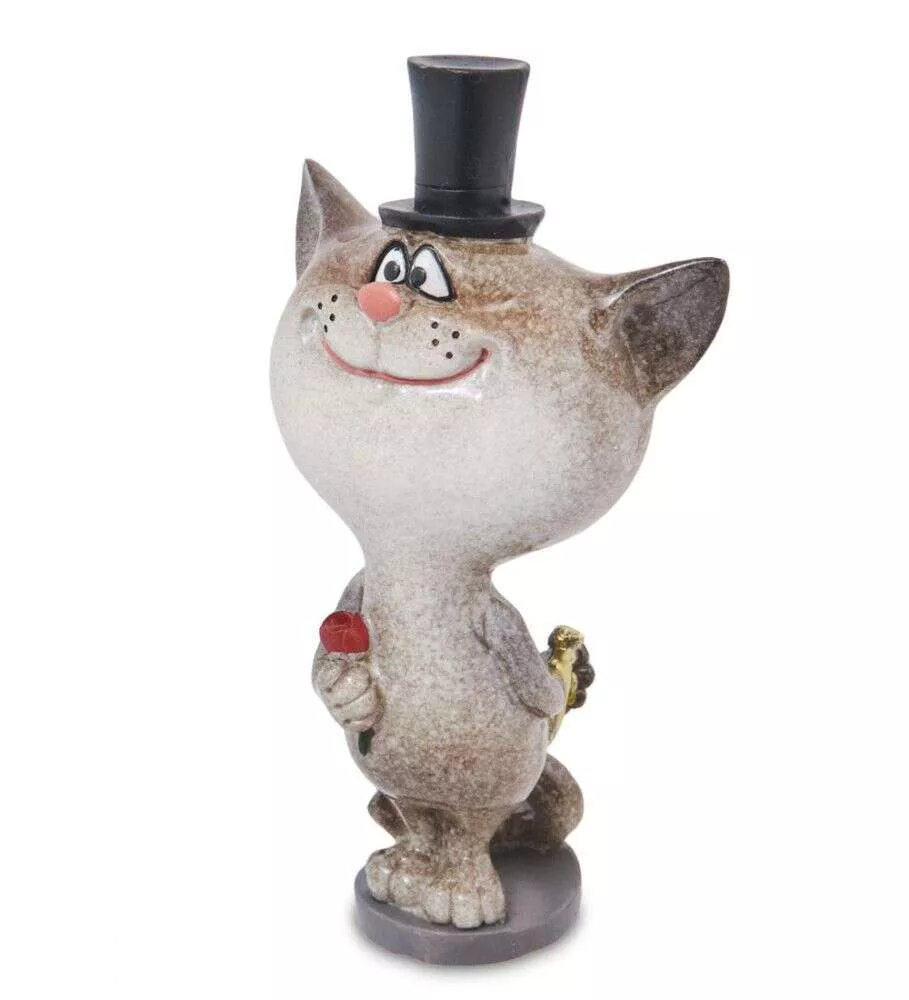 Фигурка Кот Романтик