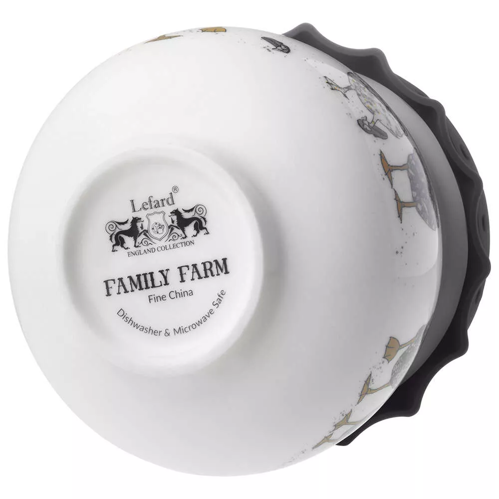 Банка с силиконовой крышкой  Family Farm 300 мл