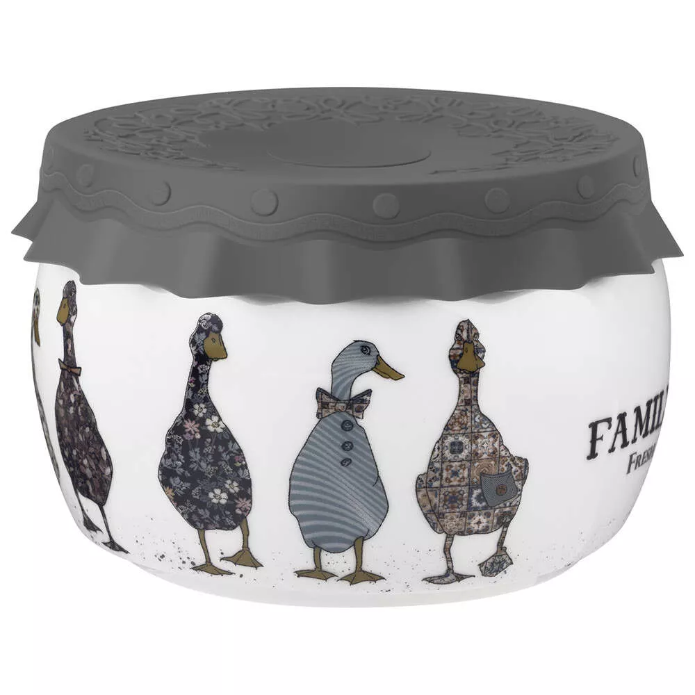 Банка с силиконовой крышкой  Family Farm 500 мл