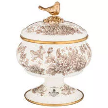 Сахарница эмалированная на ножке Royal Garden