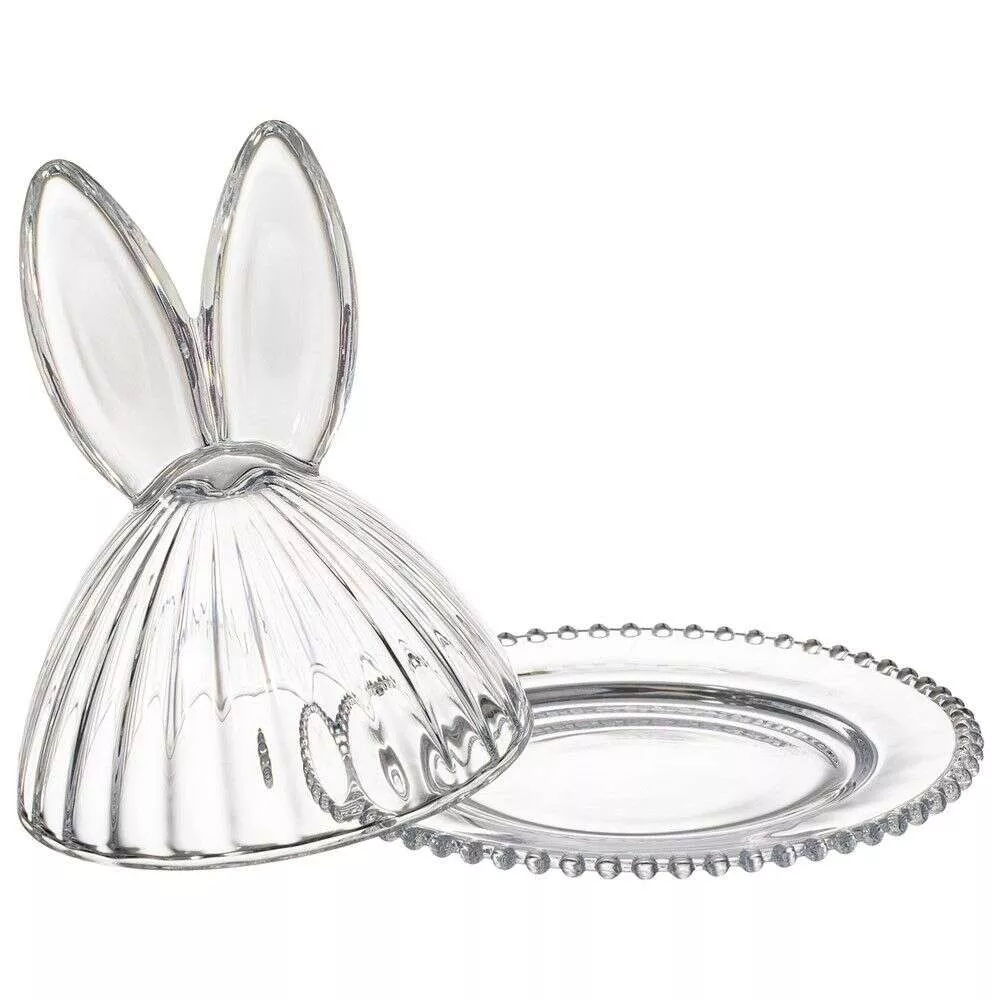 Блюдо сервировочное с крышкой Rabbit Family