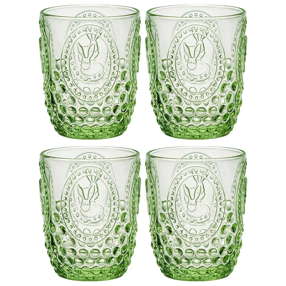 Набор из 4-х стаканов для воды/сока Sunday Green