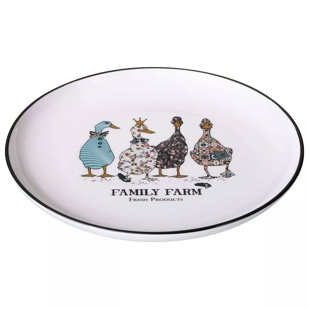 Тарелка закусочная Family Farm