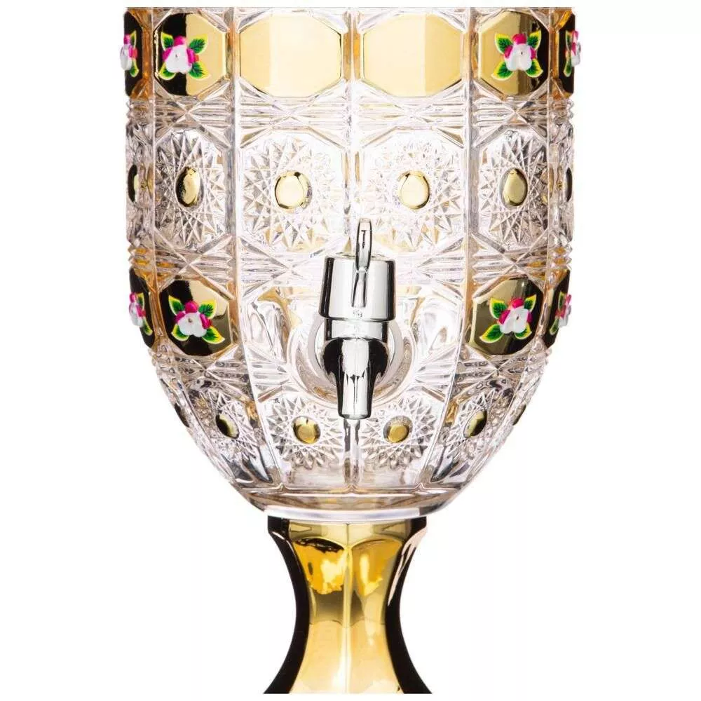Диспенсер для напитков Лимонадница Gold Glass