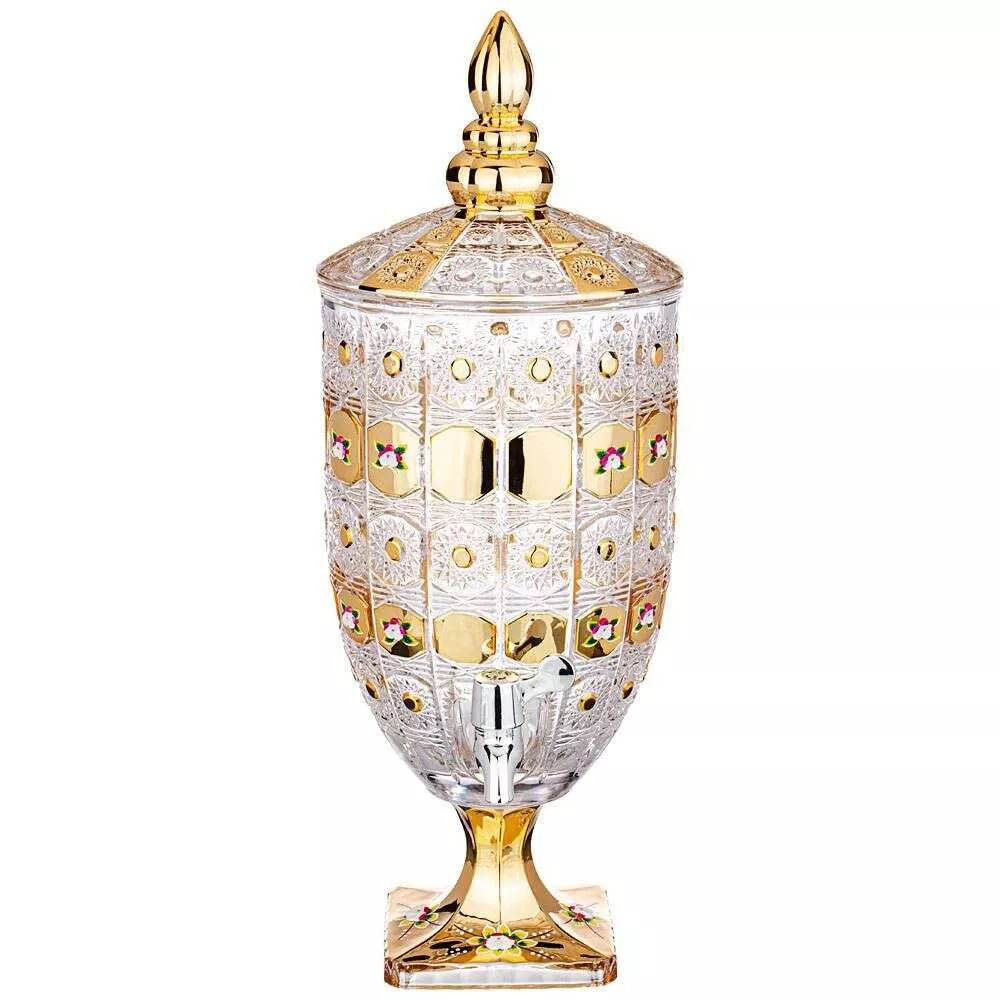 Диспенсер для напитков Лимонадница Gold Glass