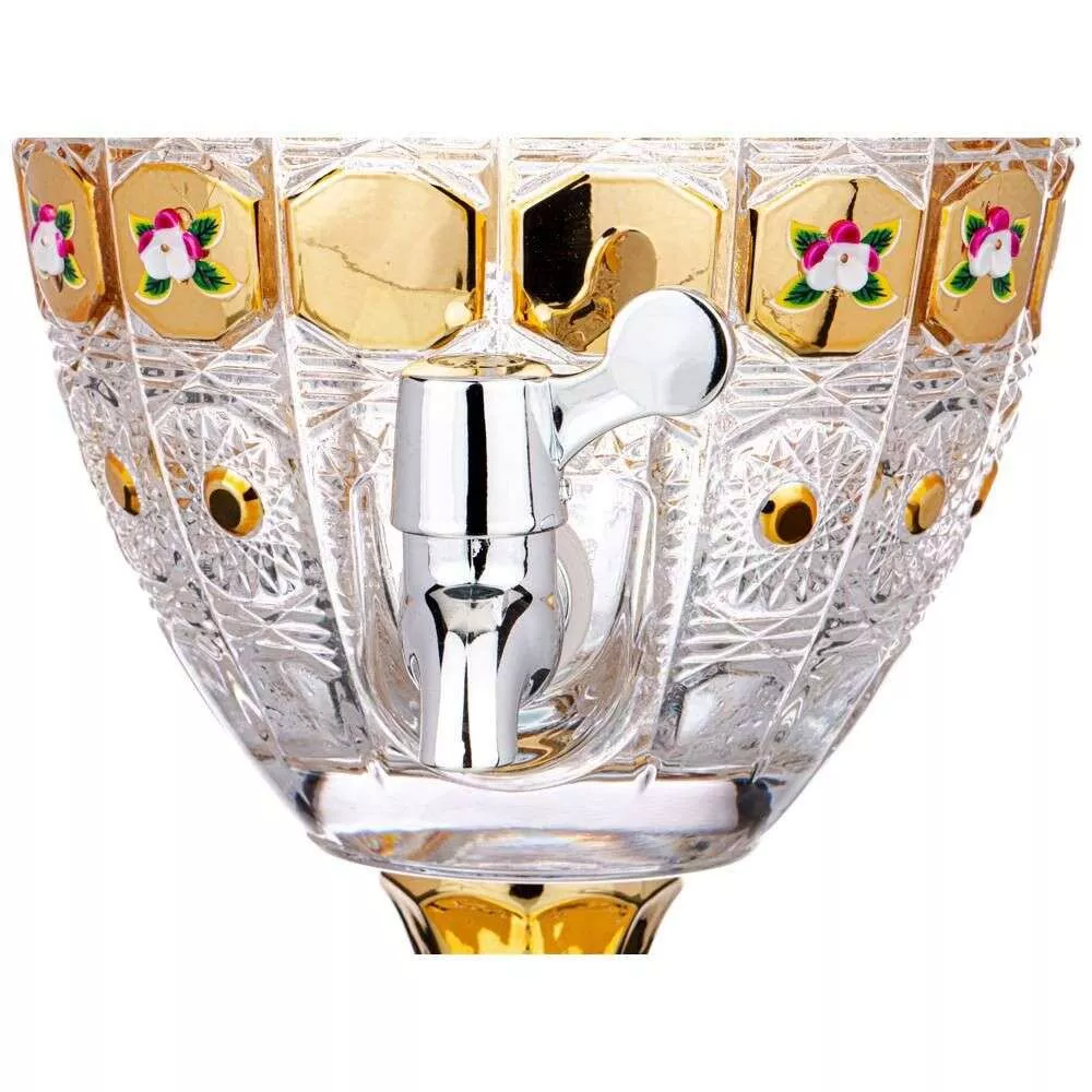 Диспенсер для напитков Лимонадница Gold Glass