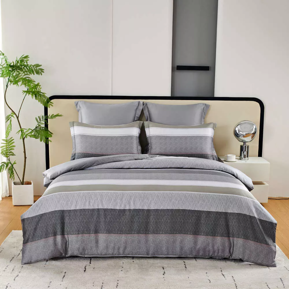 Комплект постельного белья Tencel евро 4 наволочки