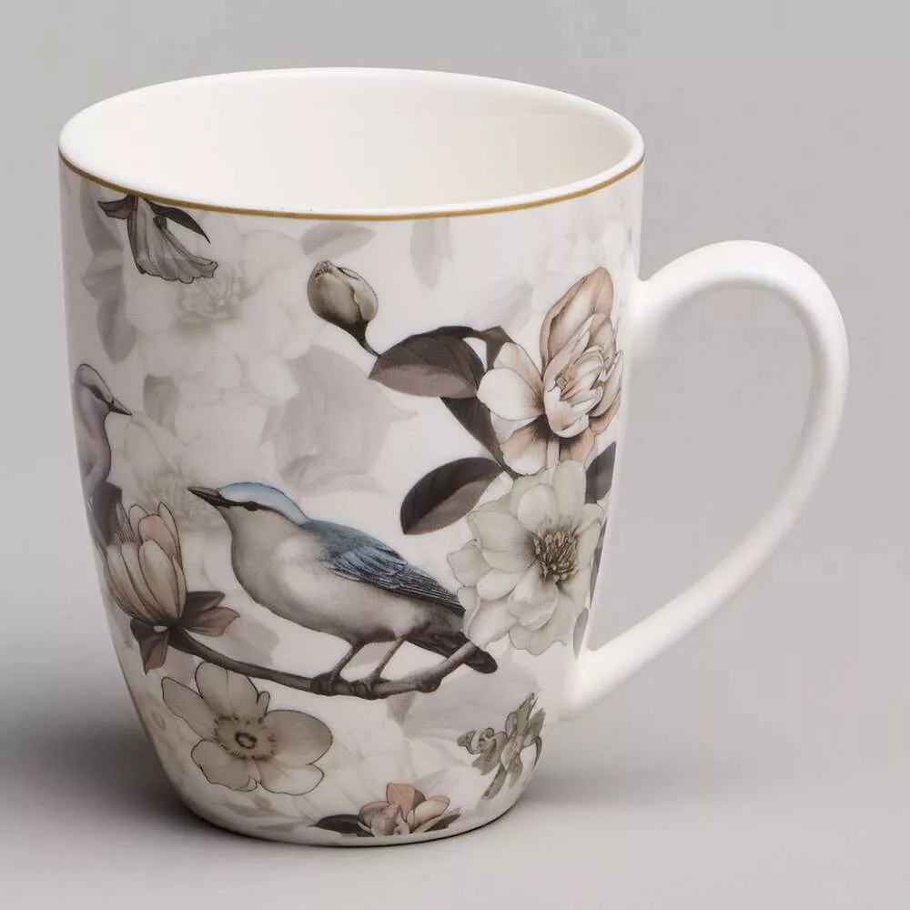 Набор из 4-х кружек Bohemian Birds
