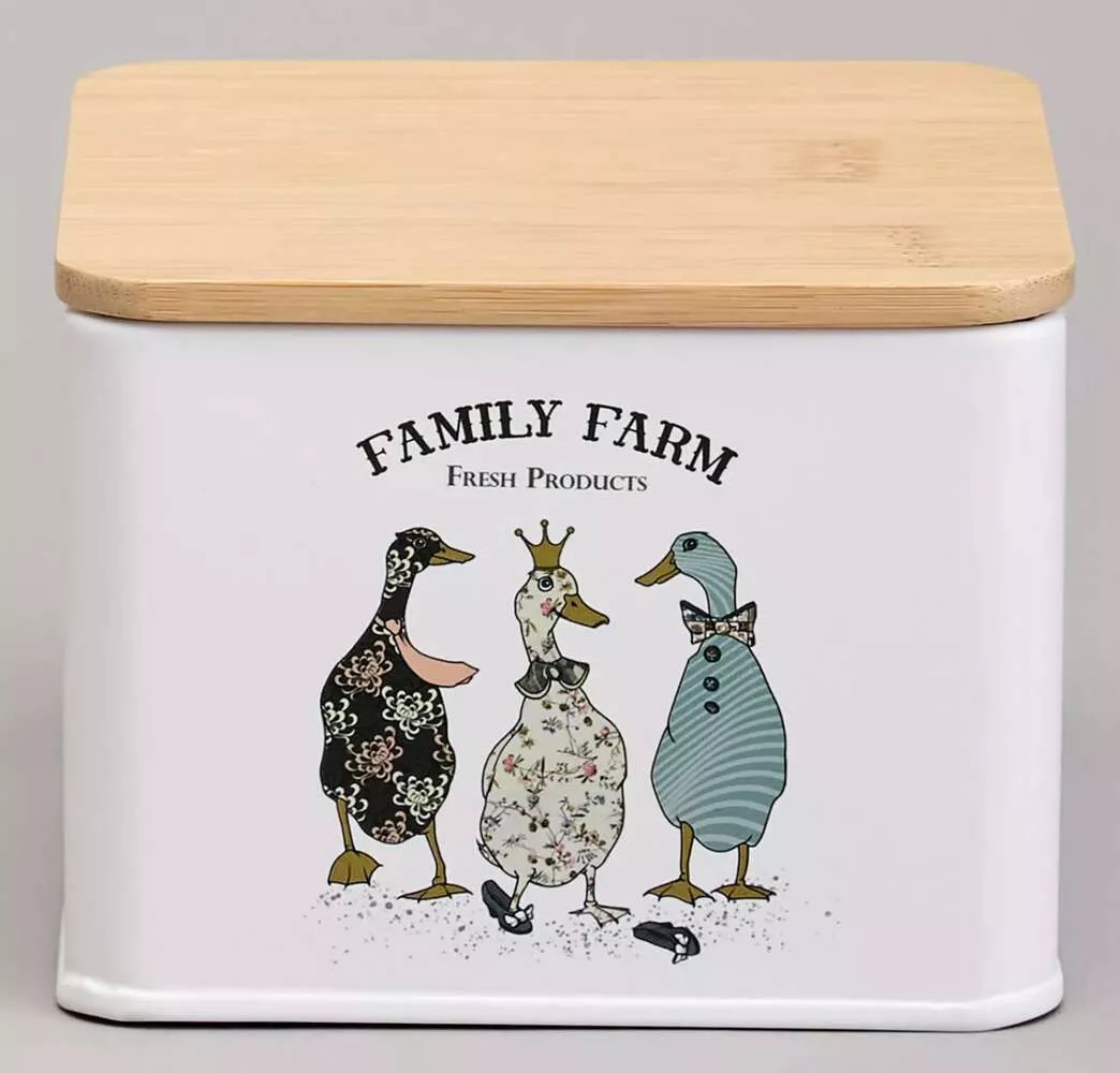 Банка для чайных пакетиков Family Farm