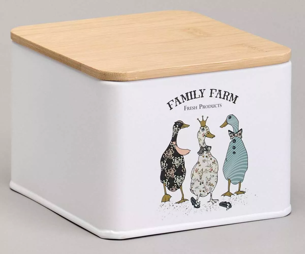 Банка для чайных пакетиков Family Farm