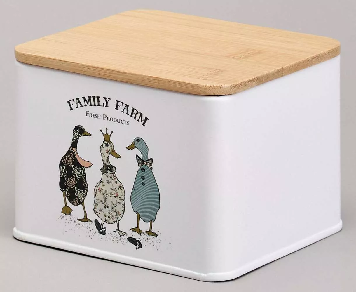Банка для чайных пакетиков Family Farm