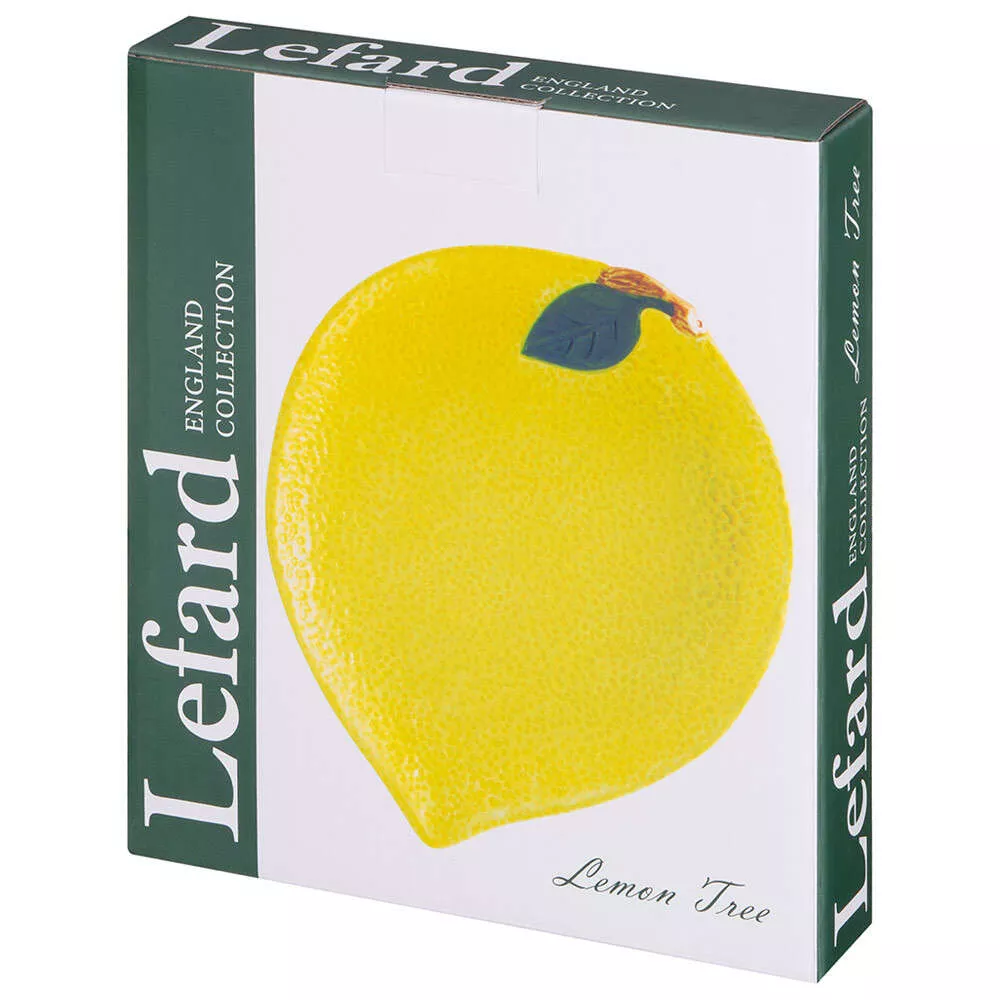 Тарелка в форме лимона малая Lemon tree (Лемон три)