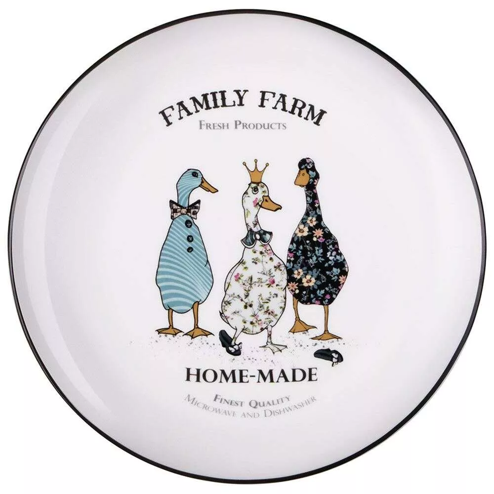 Набор из 2-х тарелок закусочных Family Farm