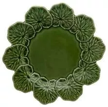Тарелка Geranium зеленая