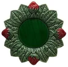 Блюдо Strawberries зеленое