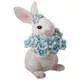 Фигурка декоративная Зайчик с цветами