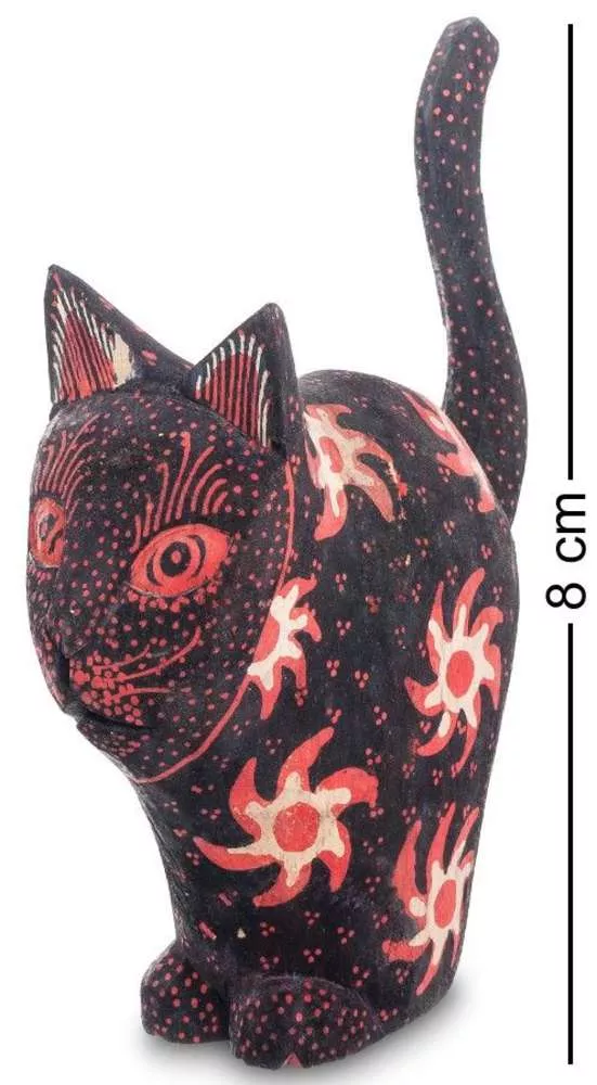 Фигурка Дикий кот (батик о.Ява)