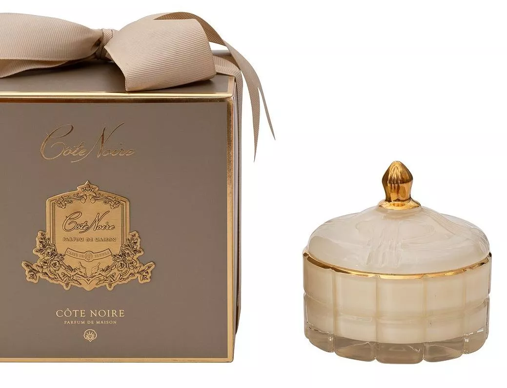 Свеча ароматическая Светлая Ваниль (Blonde Vanilla) в вазе в упаковке 185 гр.