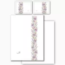 Кпб 1,5 спальный "irises" белый, сатин, хлопок 100%, под.150х210-1шт,пр.180х220-1шт,нав.50х70-2шт