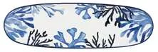 Блюдо овальное Синие кораллы Blue Coral