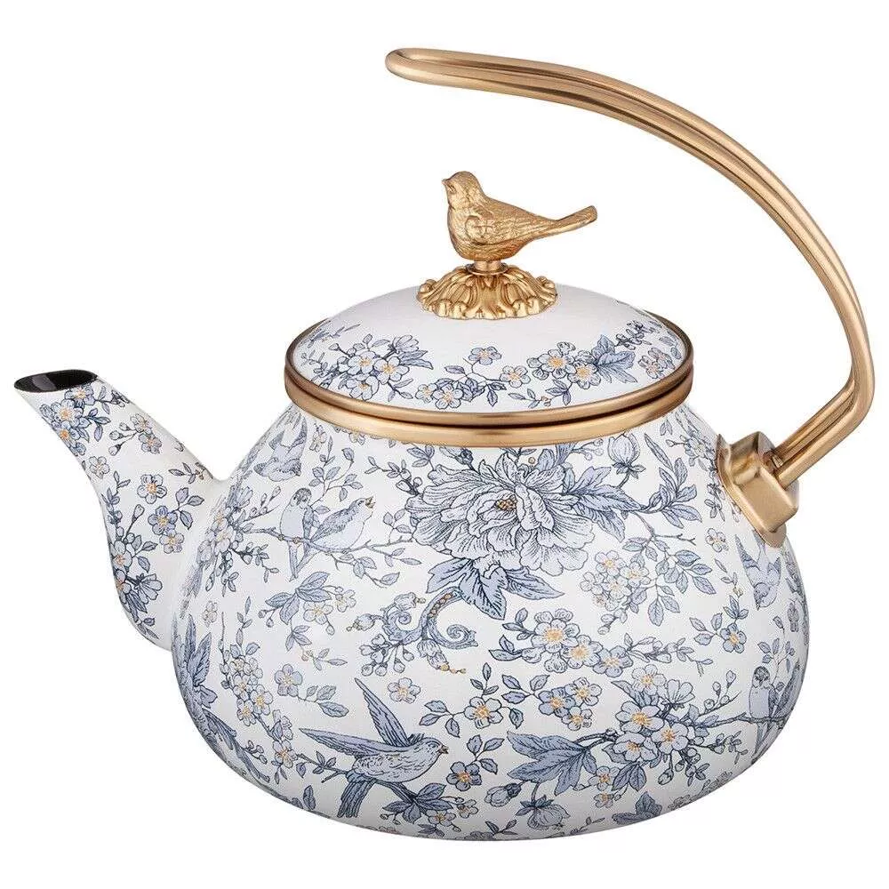 Чайник эмалированный Royal Garden Blue (индукция) 2,2л