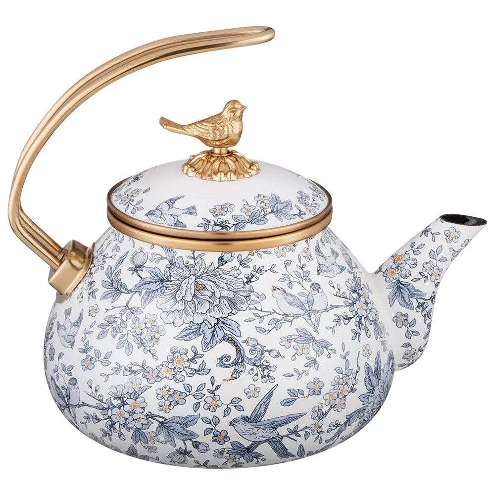 Чайник эмалированный Royal Garden Blue (индукция) 2,2л