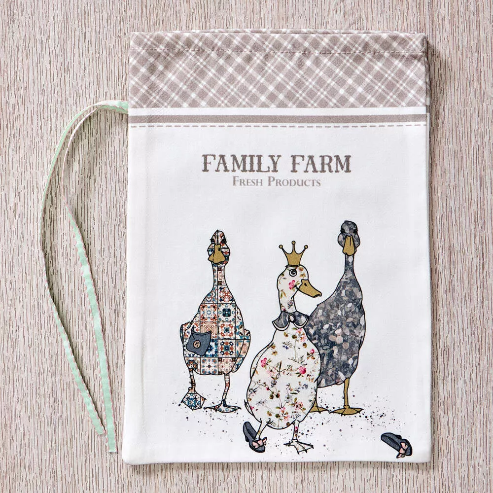 Набор из 2 мешочков Family Farm клетка