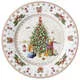 Тарелка закусочная Eлка Christmas Collection белая