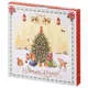 Тарелка закусочная Eлка Christmas Collection красная