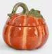 Емкость для хранения 520 мл Тыква с листом оранжево-зеленая Bright pumpkin