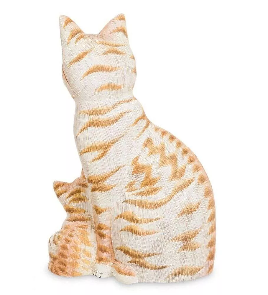 Фигурка Кошка с котенком (о.Бали)
