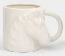 Кружка белая Конь Horse