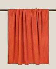 Плед Frati SOFT BAMBOO APRICOT с тесьмой Coco, оранжевый, 160х200, бамбук 40% полиэстер 60%, 910г