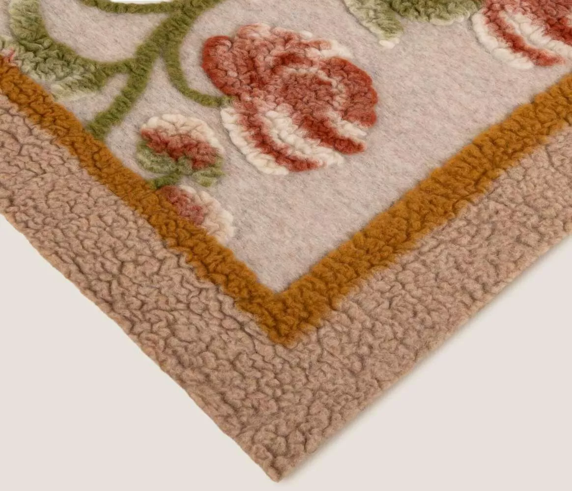 Плед Frati LANDSCAPE PEONY150x190, шерсть 80% полиэстер 20%, 900г