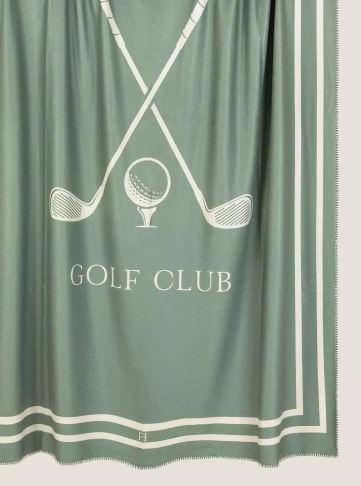 Плед GOLF CLUB 150x200 хлопок 35% полиэстер 65%, 730г