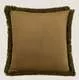 Подушка MARABOU GREEN 50х50, велюр, полиэстер, начинка конфорель