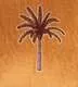 Подушка Frati EXOTIC PALM оранжевый 50х50, велюр, полиэстер