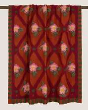 Плед Frati ROSE FLOWER RUGGINE 150x190, шерсть 80% полиэстер 20%, 900г