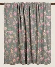 Плед Frati SOFT BAMBOO ENGLISH MORRIS GREEN, зеленый, 150х200, бамбук 40% полиэстер 60%, 720г