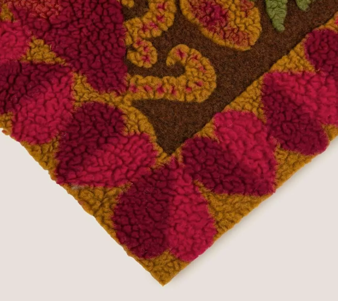 Плед Frati SPANISH ROSE 150x190, шерсть 80% полиэстер 20%, 900г