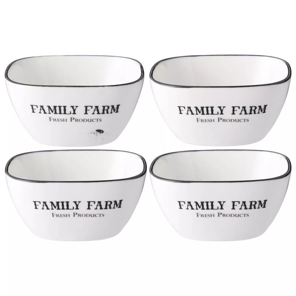 Набор из 4 соусников Family Farm 160 мл