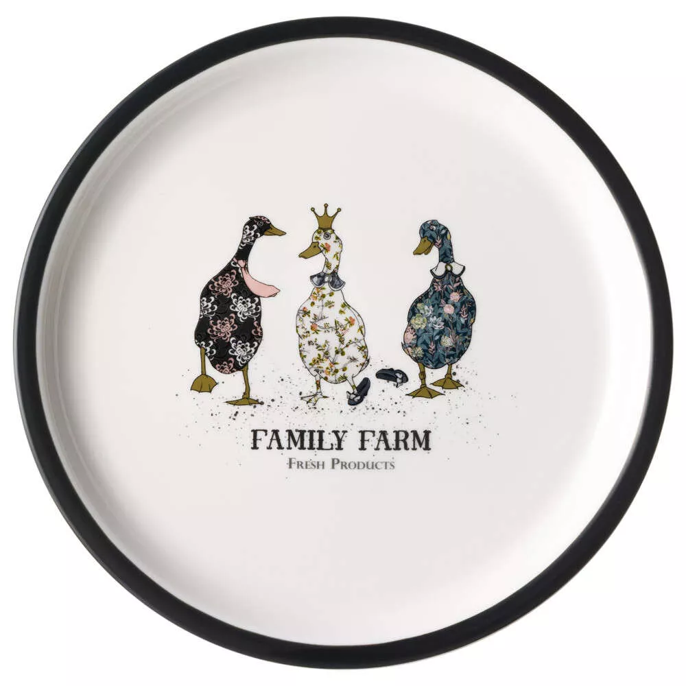 Тарелка закусочная Family Farm 22 см