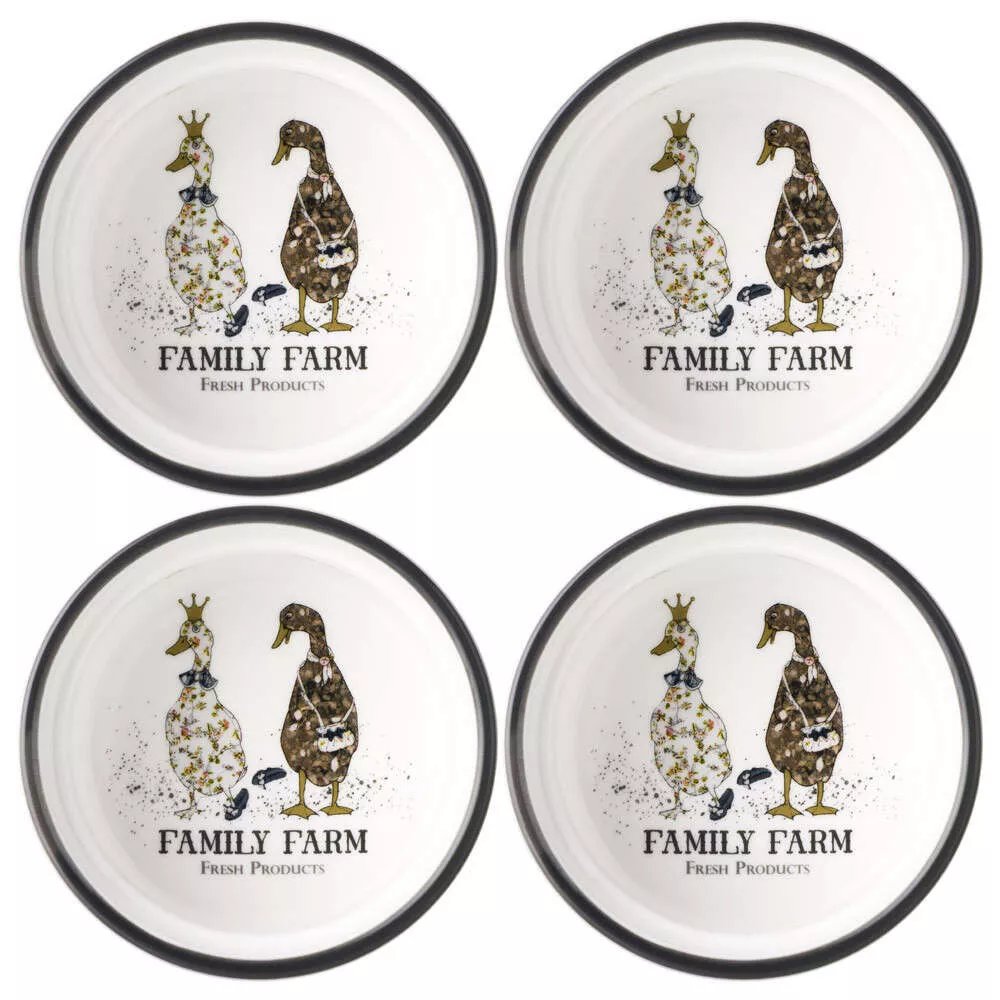 Набор из 4 рамекинов Family Farm 160 мл
